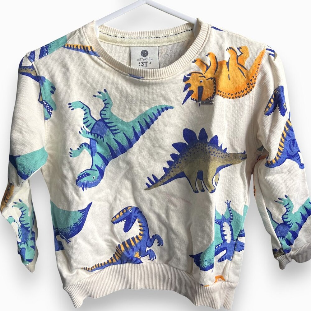 Offcorss Kids Dino Sweatshirt | Size 3T | Colombian Brand